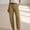 Khaki, variant on Jeans Mom Jeans Straight Leg Jeans Work Pants Women Workout Pants Paperbag Pant Work Pants Boho Pants Baggy Pants Women Pull on Pants Beach Pants for Women Plus Size Pant Green L