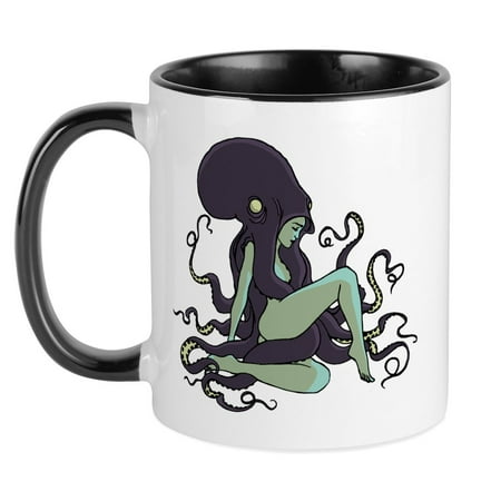 

CafePress - Octopus Nymph Mug - Ceramic Coffee Tea Novelty Mug Cup 11 oz