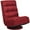 Wine Red, variant on Costway  6-Position Folding Lazy Sofa  Gaming Chair Fabric  360 Degree Swivel Coffee
