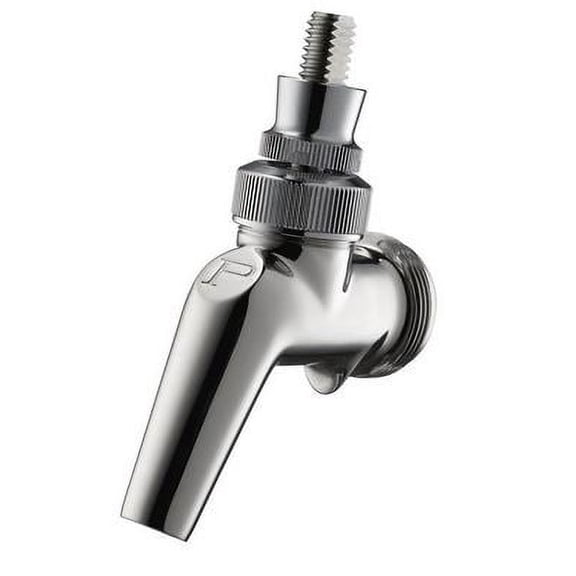 680SS Perlick Forward Sealing Faucet with Push-Back Creamer