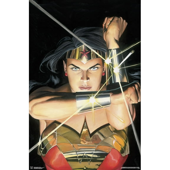 DC Comics - Wonder Woman - Alex Ross Portrait Wall Poster, 22.375" x 34"