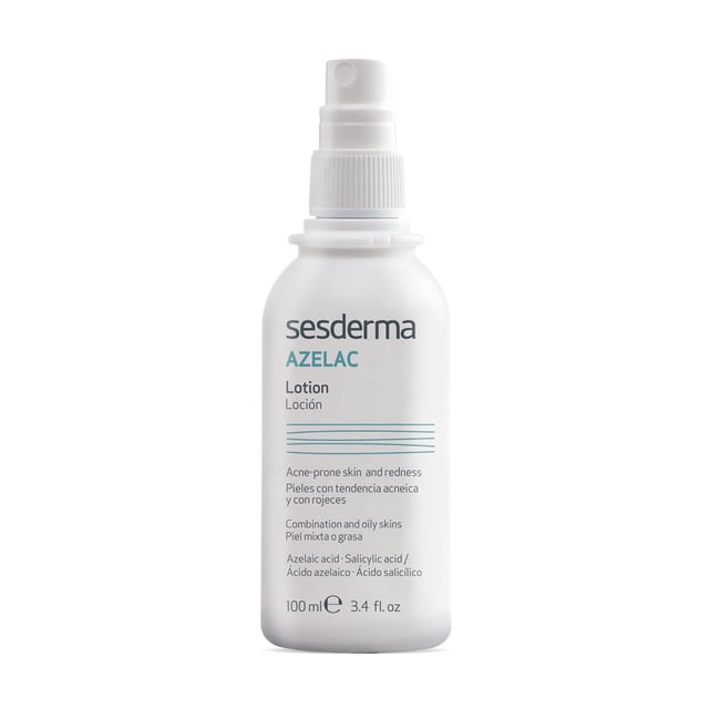 Sesderma Azelac Gel Hidratante Facial con Ácido Azelaico, Reduce Rojeces y Controla el Sebo, para Piel Mixta y Grasa, 100ml