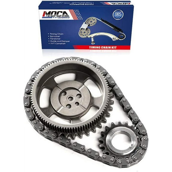 MOCA AUTOPARTS Timing Chain Kit Fit for 92-94 Chevrolet Camaro/Corvette & 93-94 Pontiac Firebird 5.7L