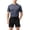 Outfits Sets - Dark Gray, variant on Maqroz Mens Two Piece Workout Sets Short Sleeve Crewneck T-Shirts Drawstring Shorts Casual Athletic Activewear Solid Gym Suits Summer Outfits