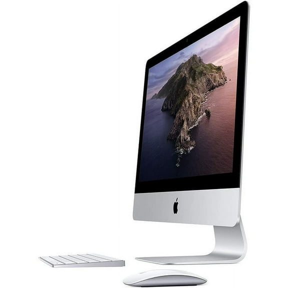 Pre-Owned Apple iMac 2017 21.5" 2.3GHz Intel Core i5 16GB RAM, 256GB SSD All-in-One Desktop Computer with Keyboard and Mouse