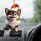 thumbnail image 4 of Adorno colgante de Navidad para perro - Pequeña mochila acrílica para coche y decoración para árbol, casa, pared, regalos, 4 of 6