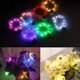 thumbnail image 5 of Guirnalda de luces LED con batería, alambre de cobre y plata, luces de hadas, decoración para fiestas, Navidad, bodas, 1/2/3 m, 5 of 5