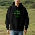 thumbnail image 2 of Men's Long Sleeve Hoodie Pullover Sweatshirt with Pockets - ' GRANDMA HIGH SCHOOL ' Graphic Graduation Cap & Stars Design, 2 of 7