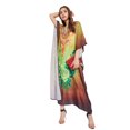 thumbnail image 2 of Robe Kaftan Longue Décontractée Ample à Manches Kimono pour Femmes Grande Taille, Tenue de Villégiature, Robe de Soirée, Fête, Été, Plage, Couvre-Maillot, 2 of 6