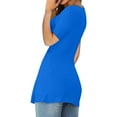 thumbnail image 4 of Women Summer Tops Womens Front Knotted V Neck Blouse T Shirt Short Sleeve Oversized Tunic Tops Summer Solid Pullover Tees Pocket Patch Scrub T Shirt Fancy Shirts Women Button up Long Sleeve Blue M, 4 of 9