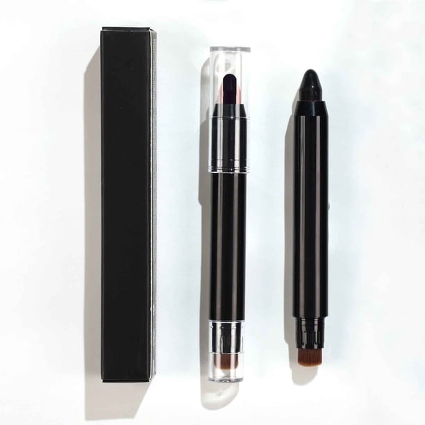 Lápiz de maquillaje multiusos Blooms Silhouette de dos puntas: corrector, sombra de nariz, labial y rubor | Pincel y lápiz en uno