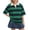 Green #015, variant on Women Polo Shirts Short Sleeve Rugby Shirts Oversized Collared T Shirts Summer Color Block Tee Tops, XL