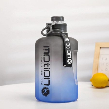 

64oz/2200ml/2.2L Large Capacity Water Bottle with Capacity Marker Drinking Water Bottle Gallon Water Bottles