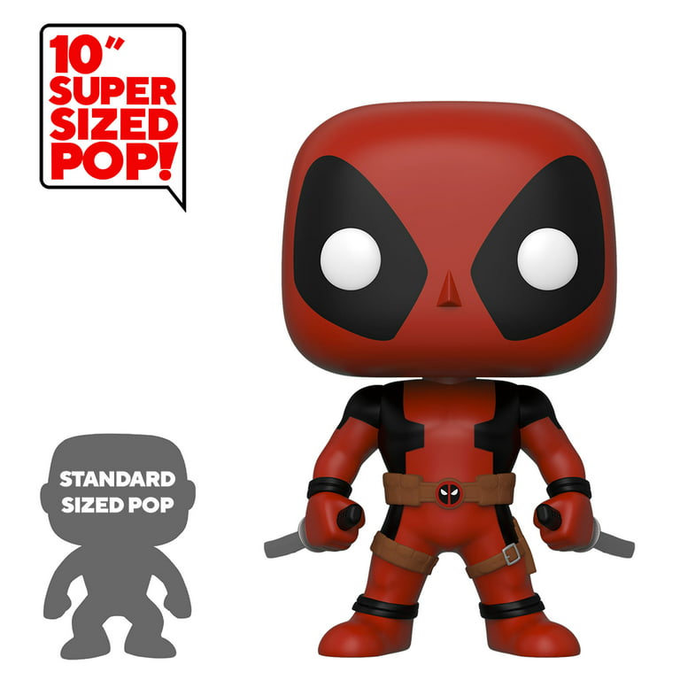 Funko Pop! Marvel Deadpool Swords Walmart Exclusive 10 Inch Bobble-Head  #543 - DE