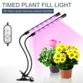 thumbnail image 3 of LED Phytolamp 6000K Full Spectrum Clip Multi head waterproof Plant Growing Lamp with blue Red LEDs for Indoor Plants, 3 of 9