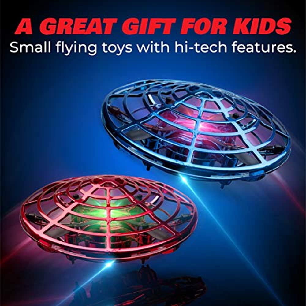 Kids Drone 2pk Toys for Boys and Girls Flying Ball Drone Force1 Scoot Duo Hand Drones for Kids 