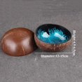 thumbnail image 5 of Xinyolin Coconut Shell Bowl Eco-friendly Spray Paint Coconut Shell Candy Container for Household, 5 of 8