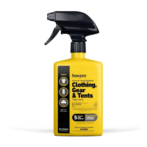 Sawyer Products SP657 Premium Permethrin Clothing Insect Repellent Trigger Spray, 24 oz
