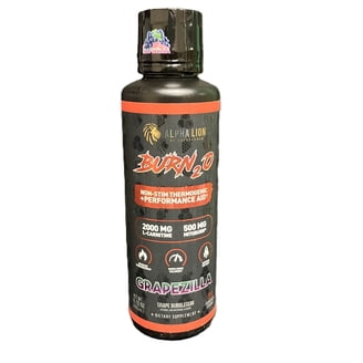l carnitine burn 2.0 Alpha Lion Burn20 31 Servings Fiery Punch