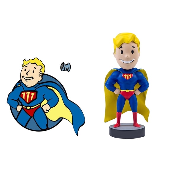 5.9" Vault Boy Bobblehead - Fallout 76 Figures, Fallout Action Figures Birthday Gift for Kid Boys Girls