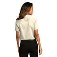 thumbnail image 2 of Port Authority LW809 Ladies Short Sleeve SuperPro React Twill Shirt, Marine Green, 4XL, 2 of 4