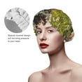 thumbnail image 2 of KLL Girl In Field Of Daisies Pattern Shower Cap & Bath Cap for Women,Reversible Oversized Waterproof Shower Caps for all Hair Lengths,Elastic Reusable Bathing Hair Cap, 2 of 6