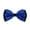 Blue, variant on Premium Men's 2-Tone Adjustable Tuxedo Neck Bowtie Bow Tie