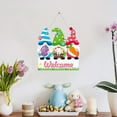 thumbnail image 1 of Letrero de Puerta con Conejito de Pascua, ¡Feliz Pascua!, para Fiestas Al Aire Libre, Decoración para Porche, Venta Al Por Mayor, 1 of 6