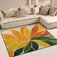 thumbnail image 2 of Kaleidoscope Pattern 63''x48'' Plush Memory Foam Bath Mat, Soft, Absorbent, Non Slip, Durable, 2 of 7