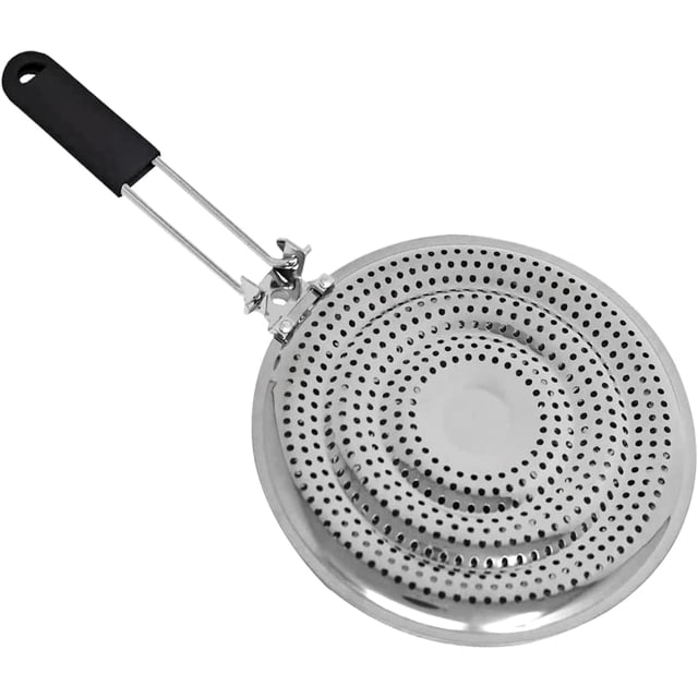 1 Piece 8 Inch Heat Diffuser Plate Gas Electric Stove Simmer Ring Flame Reducer Cooking Tool
