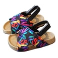 thumbnail image 3 of Gubotare Boys Sandals Wide Kid's Boy's Girl's Soft Sole Close Toe Sport Beach Sandals Size 11 (Black,11 Little Kid), 3 of 8