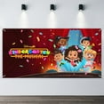 thumbnail image 2 of Kindergarten: El Musical Fondo Temático Pancarta Suministros de Decoración para Fiesta de Cumpleaños, Decoración de Fondo de Fiesta Personalizado,150x90cm, 2 of 6