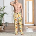 thumbnail image 5 of Mens Pajama Pants - Soft Sleep & Lounge Pants for Men, Cartoon Shell Starfish Cuteness Casual PJ Bottoms Pants with Pockets, 5 of 5