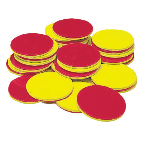 Learning Resources Two Color Counters, Red and Yellow, Pack of 200 - Walmart.com - Walmart.com