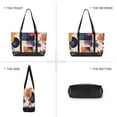 thumbnail image 6 of FORMRS Canvas Laptop Tote Bag for Women with 15.6" Computer Compartments Shoulder Handbag, Flowers Pattern Style, 6 of 7