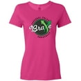 thumbnail image 3 of Inktastic Cerebral Palsy Awareness Brave Women's T-Shirt, 3 of 5