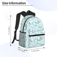 thumbnail image 4 of Fotbe Rabbit And Dragonfly Lightweight Casual Laptop Backpack for Men and Women, Daily use Waterproof backpack, Backpack for College, 4 of 8
