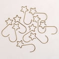 thumbnail image 4 of 60Pcs Hooks Useful Durable Star Shape Hooks for Xmas Home Room, 4 of 6
