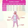 thumbnail image 6 of CANASOUR Pig Onesie Polyester Funny Pajamas Animal Onsie Christmas Cosplay Pjs for Kids 5T, 6 of 6