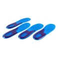 thumbnail image 2 of U-Shaped Heel Cup Silicone Insoles - Soft, Ventilated, Shock-Absorbing Design for Men and Women, Size L, Ideal for Sports, 2 of 8