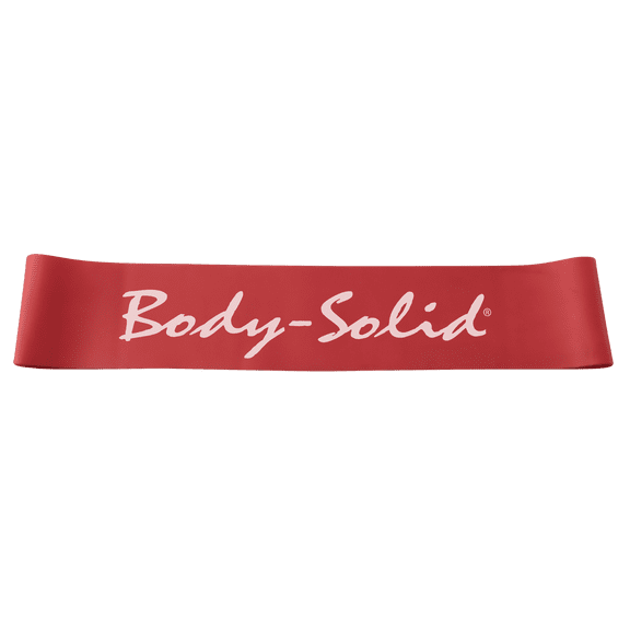 Body Solid Tools Medium Mini-Band Red