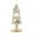 White, variant on PAWZ Road 51.2" Christmas Cat Tree for Indoor Cat Modern Cat Tower with 3 Cat Condos and Scratch Post, Green