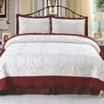 thumbnail image 2 of Lavish Home Juliette Embroidered Quilt Set, 2 of 2