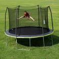 thumbnail image 4 of SKYWALKER TRAMPOLINES 13 FT, Round, Dual Color, Outdoor Trampoline for Kids with Safety Enclosure Net and Blue/ Green Spring Pad, ASTM Approval, Rust Resistant, 4 of 9