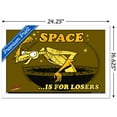 thumbnail image 3 of Space Ghost Coast to Coast - Space Is For Losers Wall Poster, 14.725" x 22.375", Framed, 3 of 3