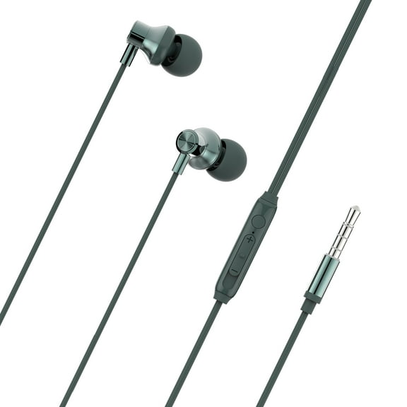 Wired Earphones for OnePlus Nord N200 5G/N20 5G/N100/N10 5G Phones - Hi-Fi Sound Headphones Handsfree Mic Headset Metal Earbuds In-ear Earpieces for Nord N200 5G/N20 5G/N100/N10 5G Models