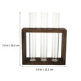 thumbnail image 6 of Wooden Rack Hydroponic Ornaments Vase Minimalist Home Decor Glass House Plants Indoors Live, 6 of 6
