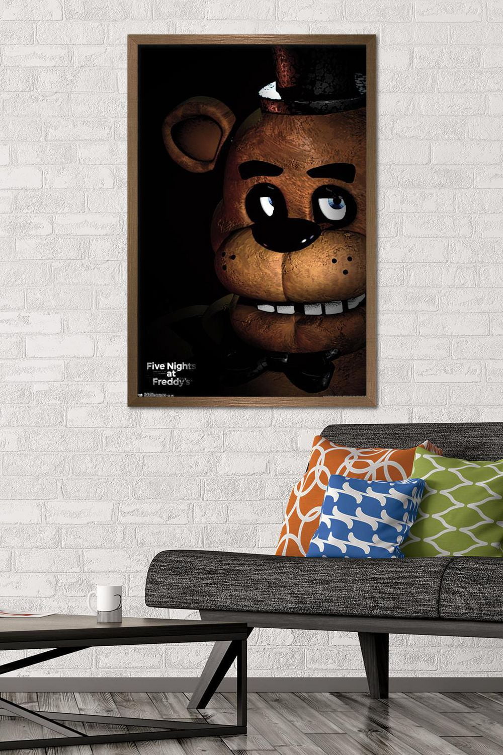 Five Nights at Freddy's - Freddy Wall Poster, 14.725" x 22.375"