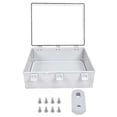 thumbnail image 2 of Caja De Conexiones, Caja De Distribución De Plástico Accesorios Eléctricos Para Electricista Para La Vida Diaria Para Caja De Conexiones Para Caja De Distribución OTVIAP Junction Box, 2 of 8