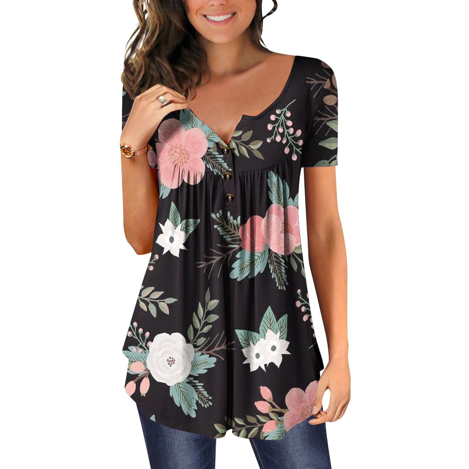 Summer Savings Clearance Deal 2023! BEFOKA Summer Tops for Womens